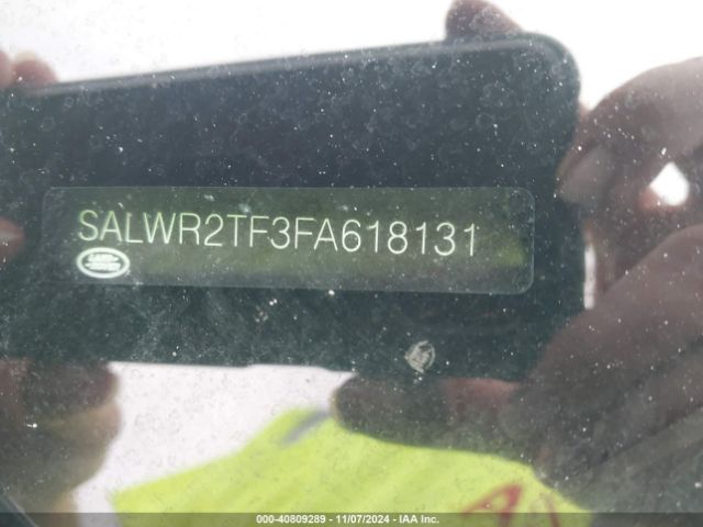 SALWR2TF3FA618131 Land Rover Range Rover Sport 5.0l V8 Supercharged