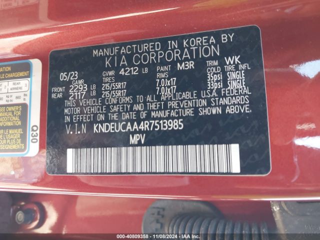 KNDEUCAA4R7513985 KIA SELTOS S