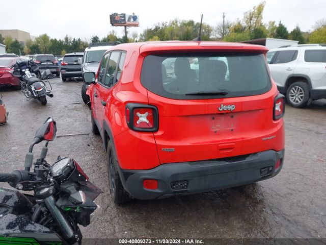 ZACNJCAB9MPM37125 Jeep Renegade Sport Fwd