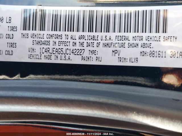 1C4RJEAG5JC142227 Jeep Grand Cherokee Altitude 4x2