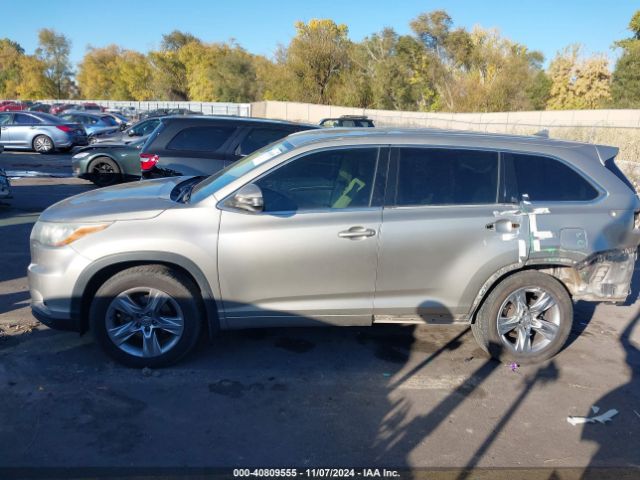 5TDDKRFH9FS159490 Toyota Highlander Limited V6