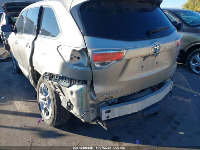 5TDDKRFH9FS159490 Toyota Highlander Limited V6