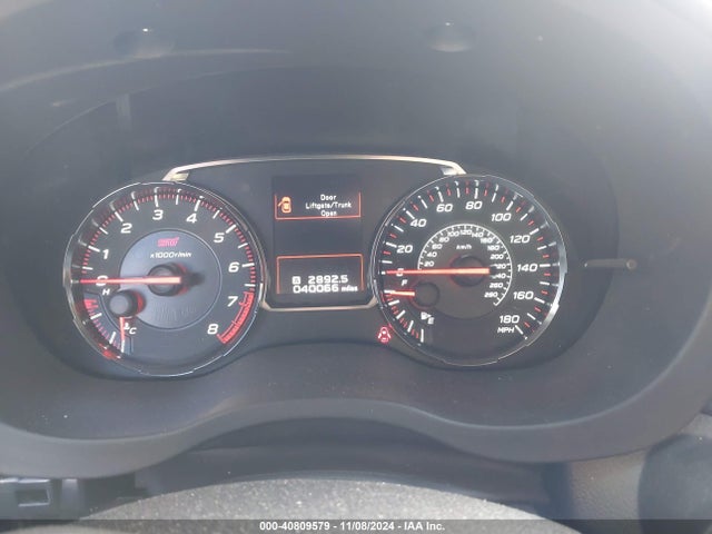 JF1VA2W63J9827018 Subaru Wrx Sti Limited