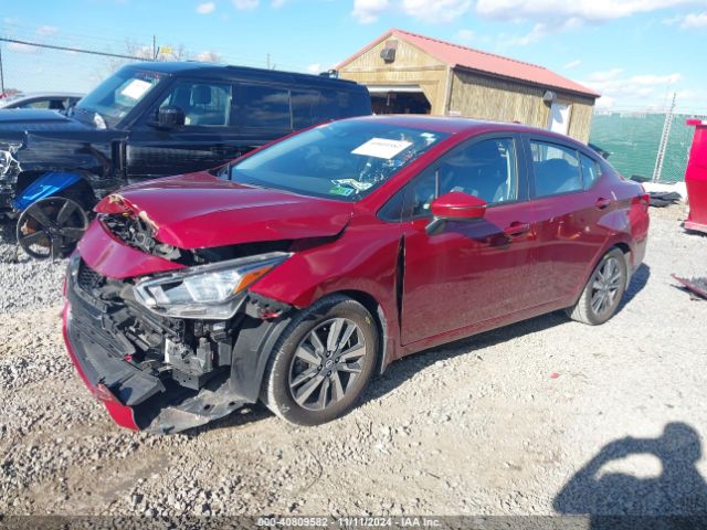 3N1CN8EV4ML916256 Nissan Versa Sv Xtronic Cvt