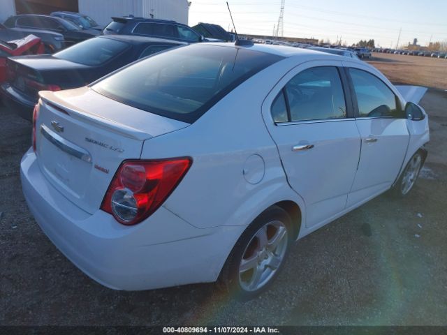 1G1JE5SB0F4185453 Chevrolet Sonic Ltz Auto