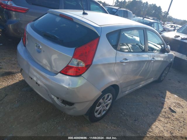 KMHCT5AEXEU157848 Hyundai ACCENT GS