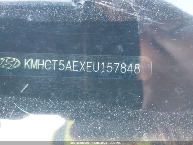 KMHCT5AEXEU157848 Hyundai ACCENT GS