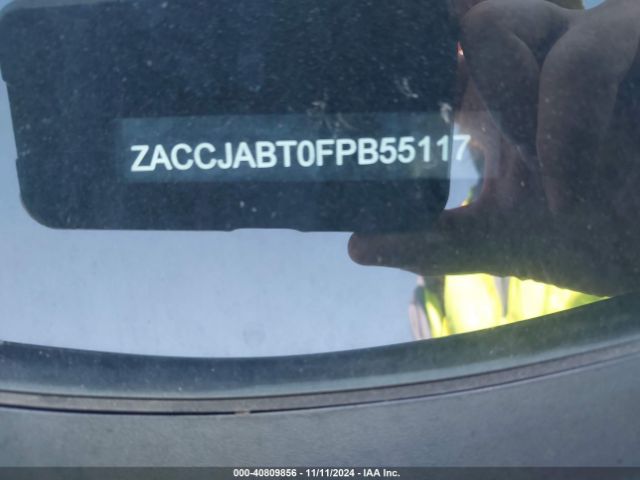 ZACCJABT0FPB55117 Jeep Renegade Latitude