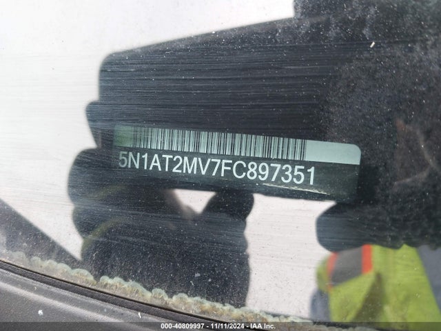 Nissan Rogue Sl 2015 5N1AT2MV7FC897351 Image 9