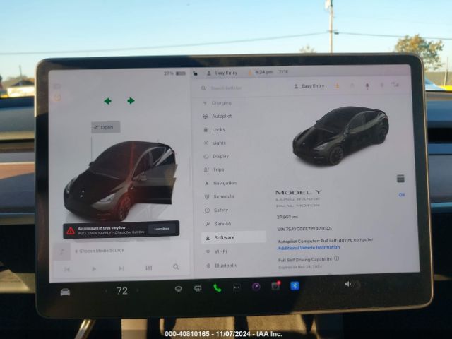 7SAYGDEE7PF929045 Tesla Model Y Awd/long Range Dual Motor All-wheel Drive