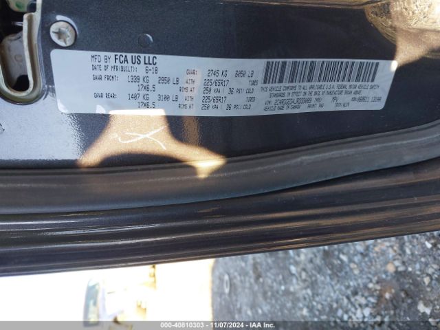 2C4RDGEG4JR333089 Dodge Grand Caravan Gt