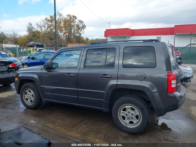 1C4NJRBB9HD106019 Jeep Patriot Sport 4x4