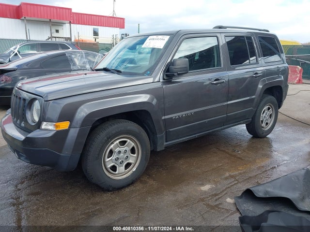1C4NJRBB9HD106019 Jeep Patriot Sport 4x4