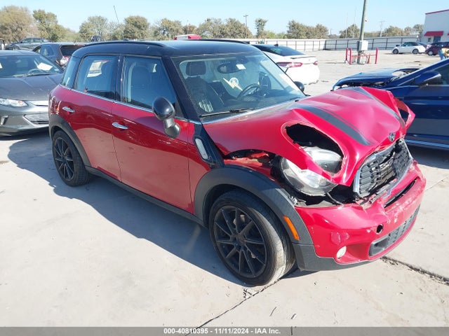 2013 MINI COOPER S COUNTRYMAN WMWZC3C55DWP20482 Photo 0
