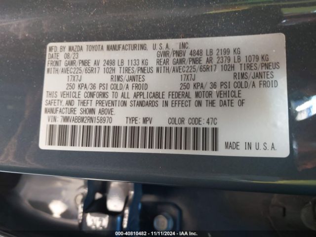 7MMVABBM2RN158970 Mazda Cx-50 2.5 S Preferred