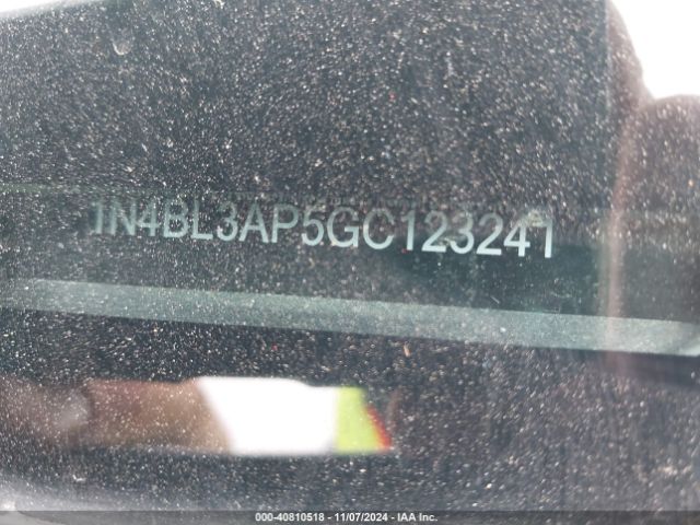 1N4BL3AP5GC123241 Nissan Altima 3.5 Sl