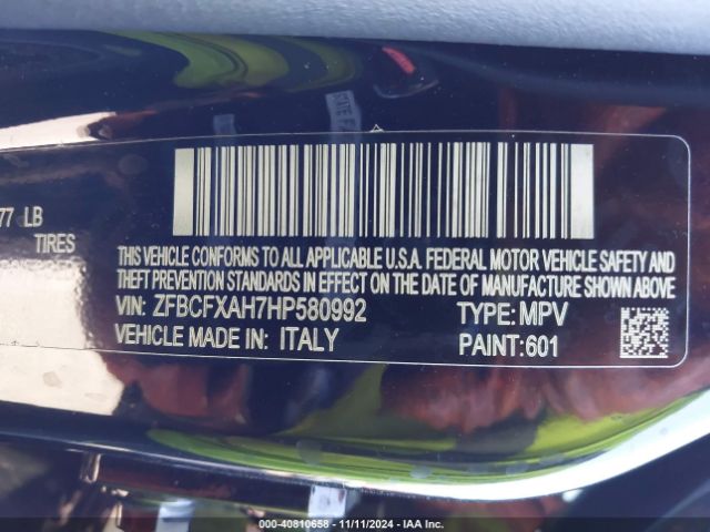 2017 FIAT 500X ZFBCFXAH7HP580992 Photo 8