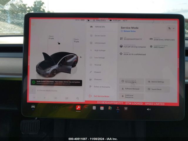 5YJ3E1EAXPF591777 Tesla Model 3 Rear-wheel Drive