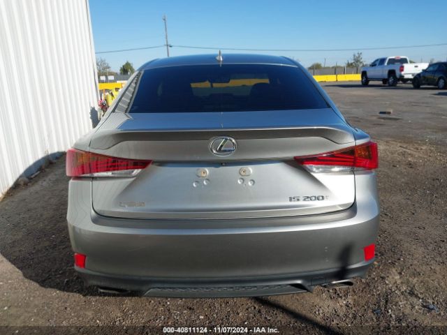 JTHBA1D25H5053457 Lexus IS 200T