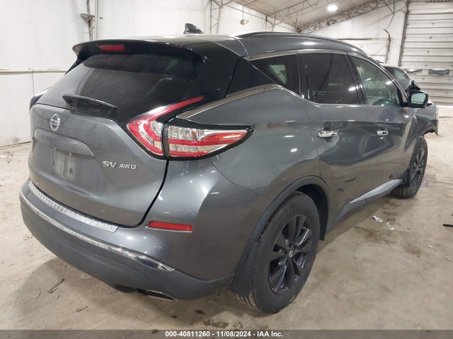 Nissan MURANO SV 2017 5N1AZ2MH8HN193210 Image 4