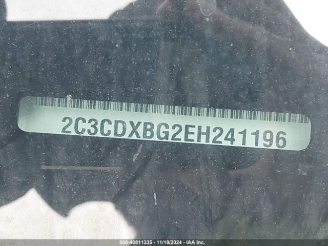 2C3CDXBG2EH241196 Dodge Charger Se