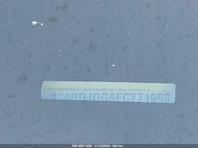 1C4RDJDG8FC771998 Dodge DURANGO LIMITED