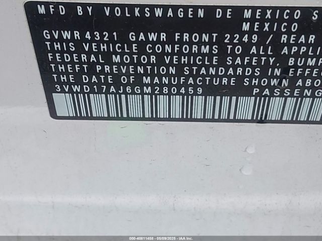 3VWD17AJ6GM280459 Volkswagen Jetta 1.8t Sport