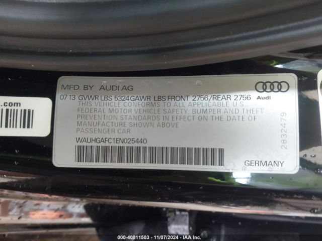 WAUHGAFC1EN025440 Audi A6 3.0t Premium Plus