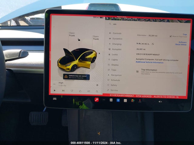 2023 TESLA MODEL 3 5YJ3E1EA9PF489547 Photo 6