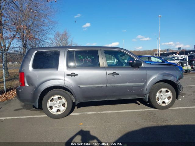 5FNYF4H27EB046139 Honda PILOT LX
