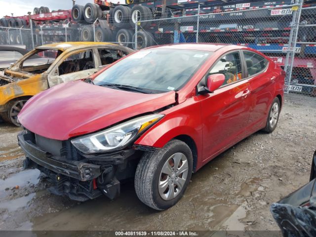 KMHDH4AE0GU651963 Hyundai ELANTRA SE