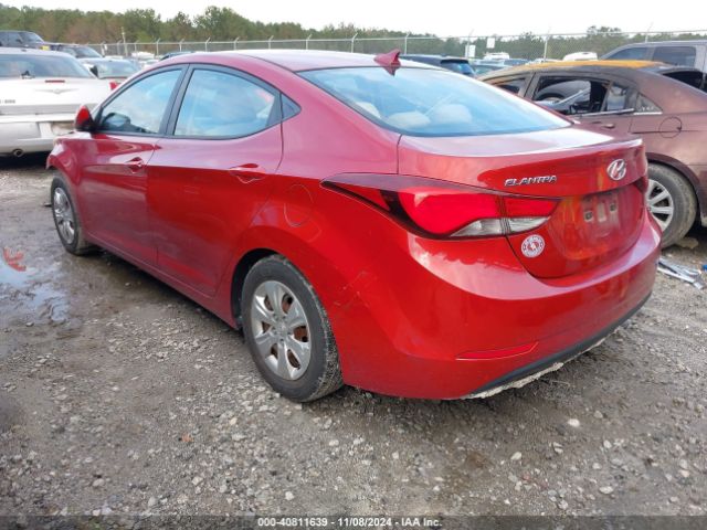 KMHDH4AE0GU651963 Hyundai ELANTRA SE