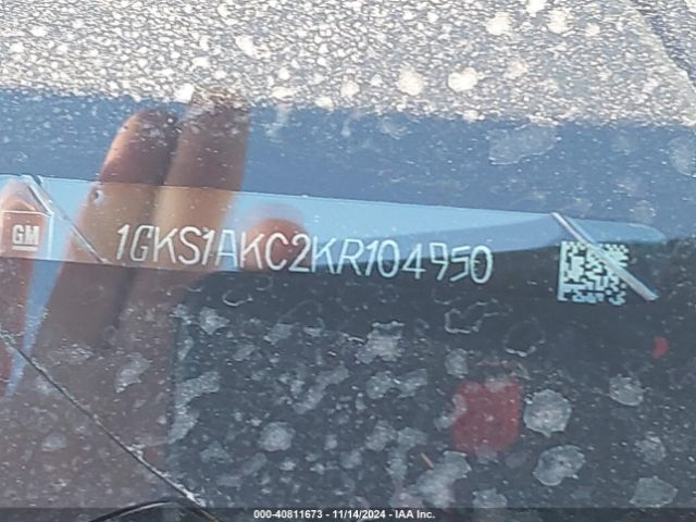 1GKS1AKC2KR104950 GMC YUKON SLE