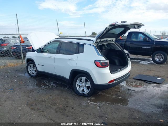 3C4NJCBB3NT202280 Jeep Compass Latitude Fwd