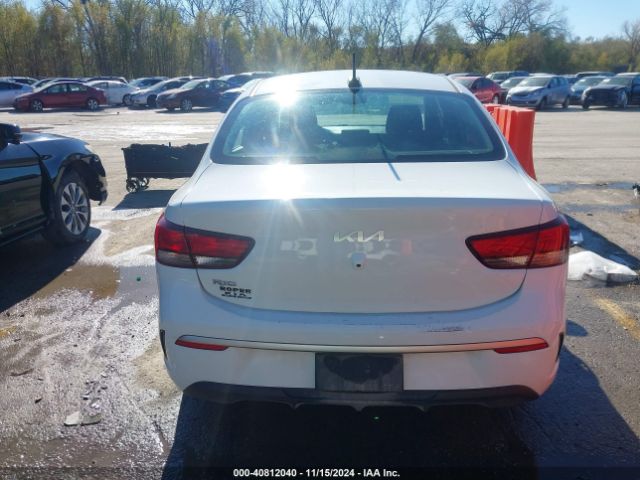 3KPA24AD8NE483324 KIA RIO S