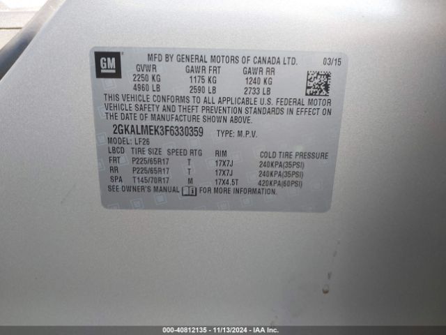 2GKALMEK3F6330359 GMC Terrain Sle-1
