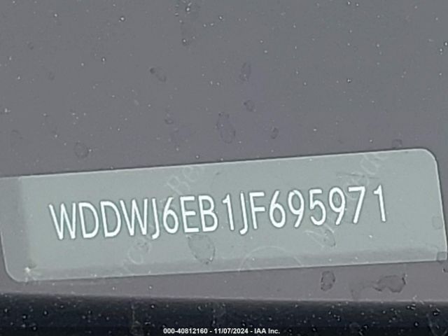 WDDWJ6EB1JF695971 Mercedes-Benz Amg C 43 4matic
