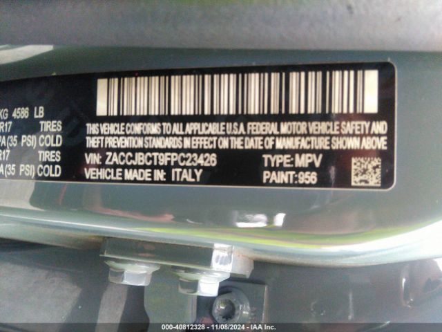 ZACCJBCT9FPC23426 Jeep Renegade Trailhawk