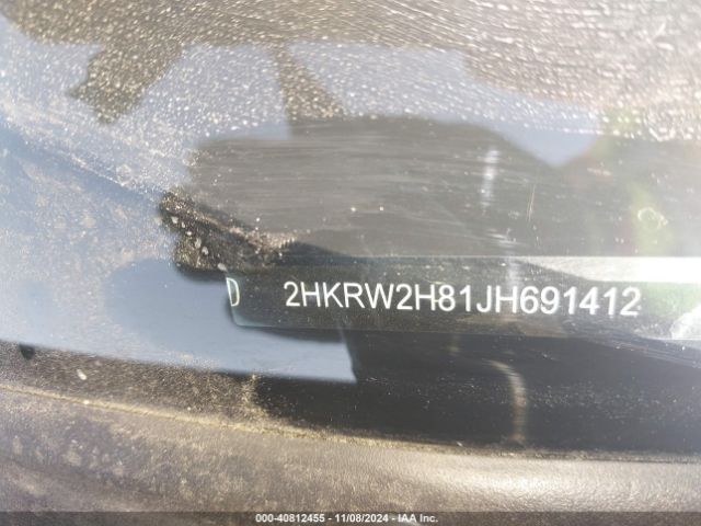 2HKRW2H81JH691412 Honda Cr-v Ex-l/ex-l Navi