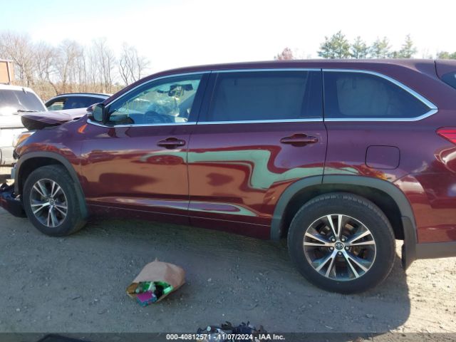 5TDBZRFH8HS429234 Toyota Highlander Le