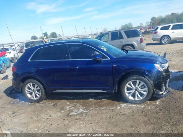 WA1EECF3XN1092966 Audi Q3 Premium Plus 45 Tfsi S Line Quattro Tiptronic