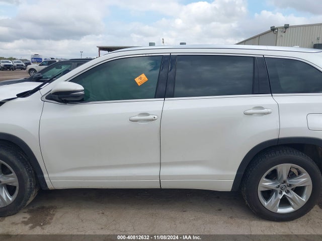 Toyota Highlander Limited 2019 5TDYZRFH1KS361165 Image 15