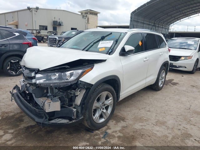 5TDYZRFH1KS361165 Toyota Highlander Limited