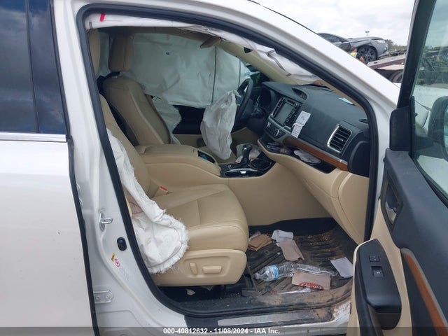 5TDYZRFH1KS361165 Toyota Highlander Limited
