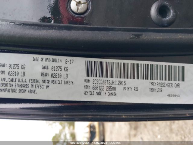 2C3CDZBT3JH112015 Dodge Challenger R/t