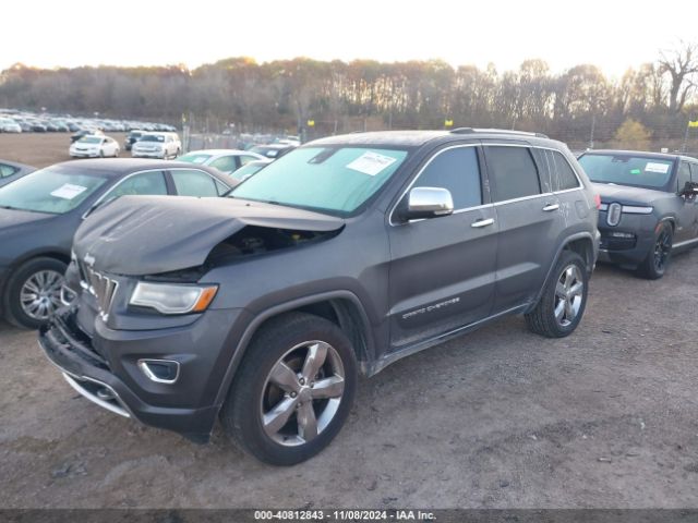 1C4RJFCGXEC219067 Jeep Grand Cherokee Overland
