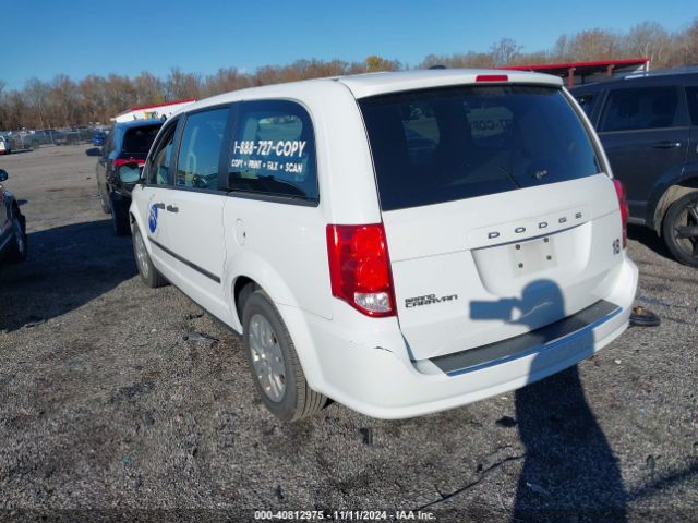 2C4RDGBG2GR211229 Dodge Grand Caravan American Value Pkg