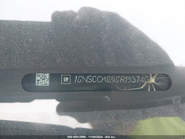 Chevrolet Tahoe Ltz 2016 1GNSCCKC5GR153740 Image 9