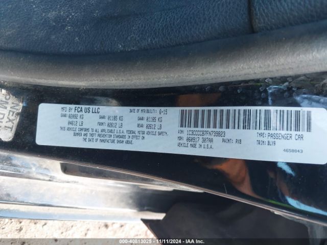 1C3CCCCB7FN739823 Chrysler 200 C
