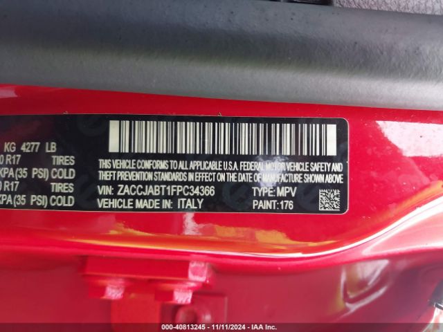 ZACCJABT1FPC34366 Jeep Renegade Latitude